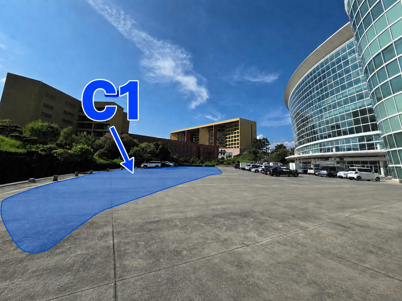 C1 boarding point